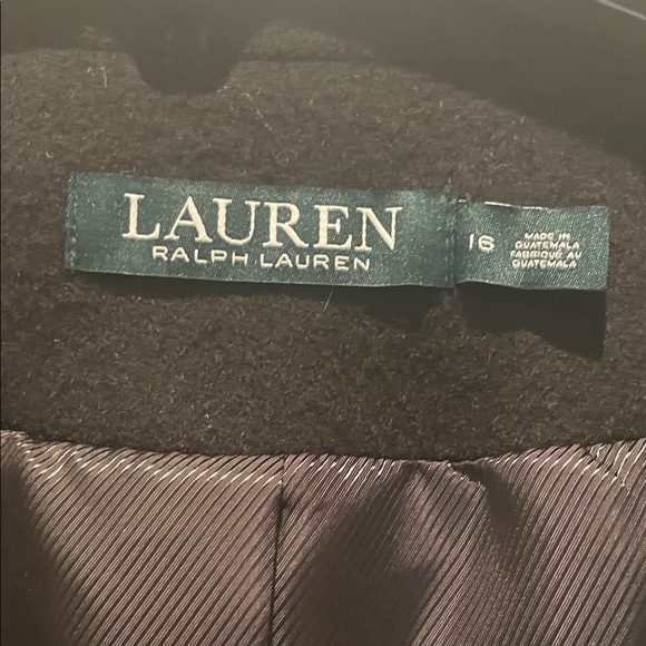 Ralph Lauren Classic Black Trench Coat - Picture 3 of 7